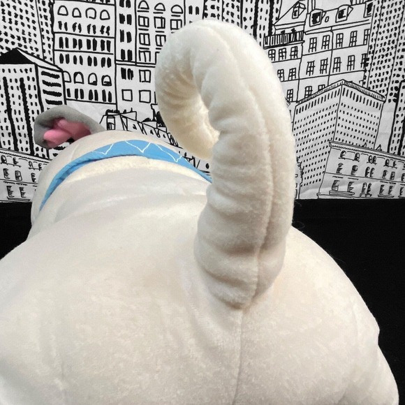 Vintage Disney Pocahontas PERCY The Pug Dog 12" Plush Stuffed Animal Toy White - Picture 9 of 16